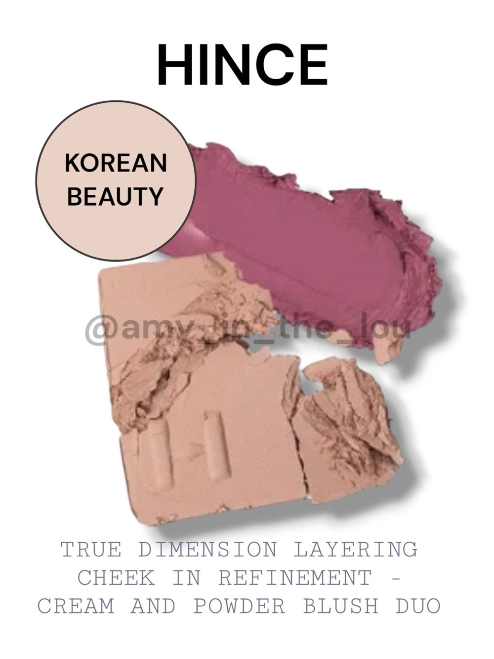Hince True Dimension Layering Cheek in Refinement